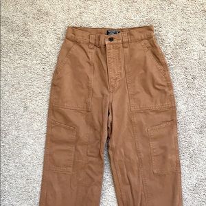 Abercrombie & Fitch High waist cargo pants